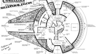 These Are The Blueprints For The Millennium Falcon